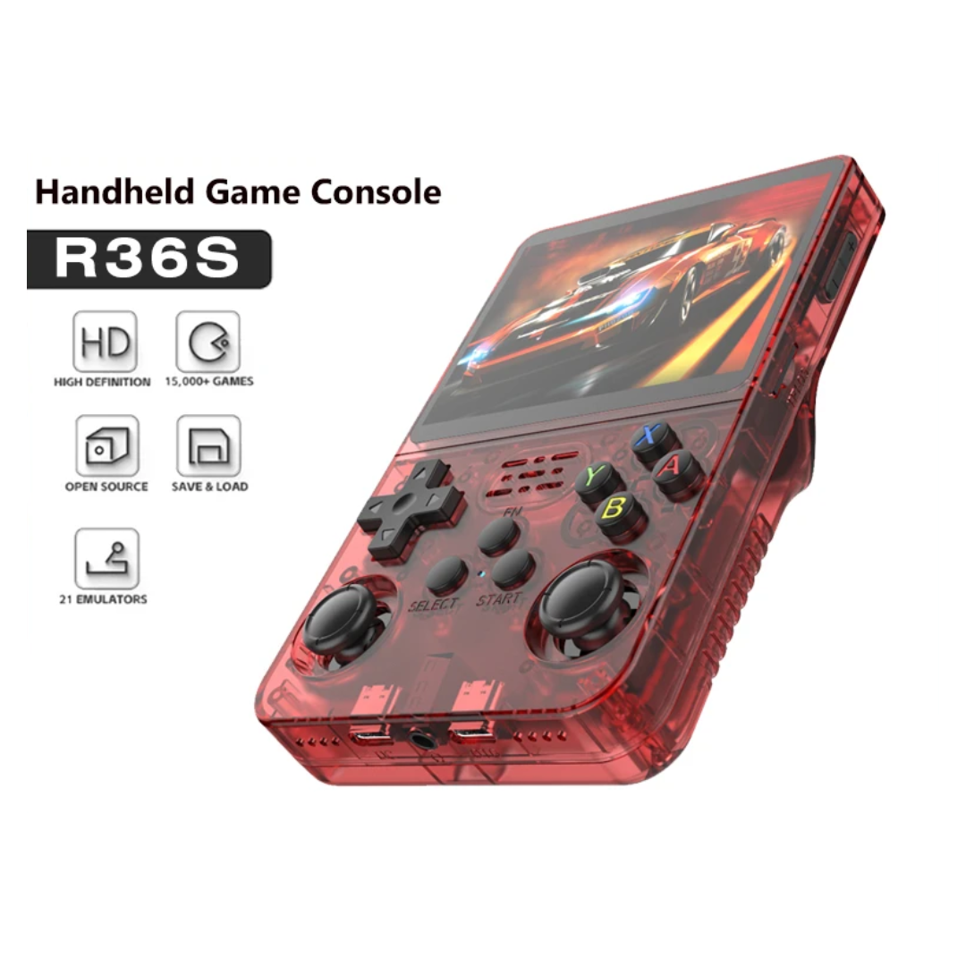 Playback Labs™ 3.5" Handheld Console Featuring 15,000 Retro Games for On-the-Go Fun